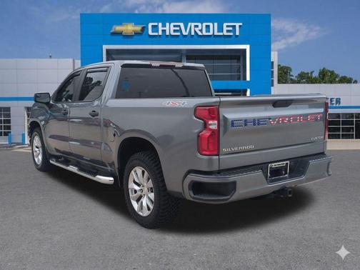 Satin Steel Metallic 2021 Chevrolet Silverado 1500 Custom