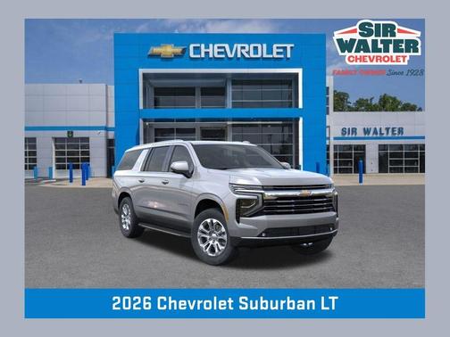 Sterling Gray Metallic 2026 Chevrolet Suburban LT