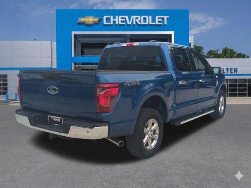 Blue Metallic 2025 Ford F-150 XLT