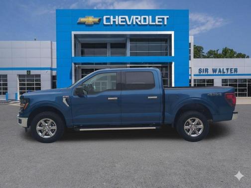 Blue Metallic 2025 Ford F-150 XLT