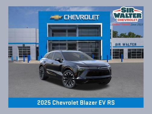 Black 2025 Chevrolet Blazer EV RS