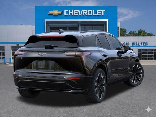 Black 2025 Chevrolet Blazer EV RS