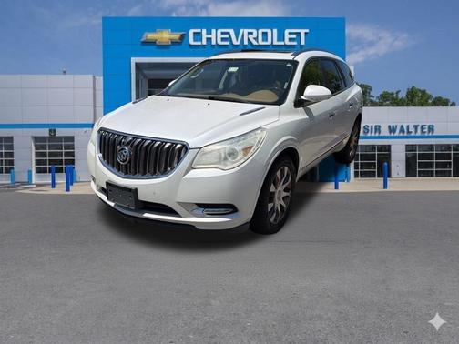 White Frost Tri-Coat 2016 Buick Enclave Leather