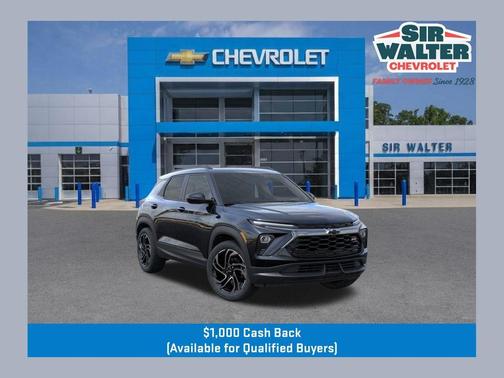 Mosaic Black Metallic 2026 Chevrolet Trailblazer RS