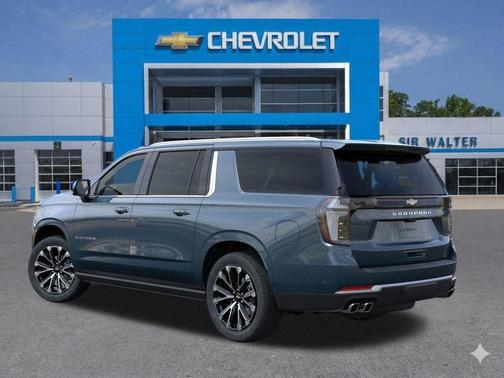 Lakeshore Blue Metallic 2026 Chevrolet Suburban High Country