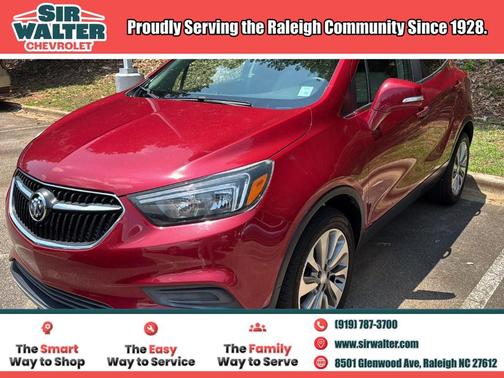 Winterberry Red Metallic 2019 Buick Encore Preferred