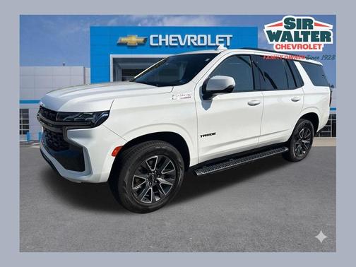 Summit White 2022 Chevrolet Tahoe Z71