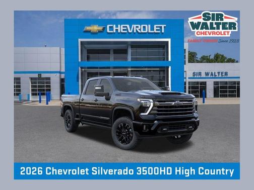 Black 2026 Chevrolet Silverado 3500 High Country