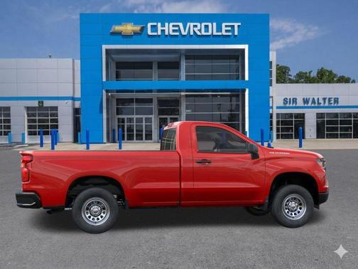 Red 2026 Chevrolet Silverado 1500 WT