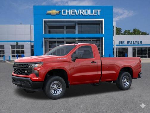 Red 2026 Chevrolet Silverado 1500 WT