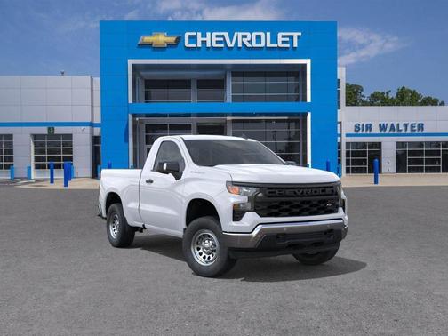 Summit White 2026 Chevrolet Silverado 1500 WT