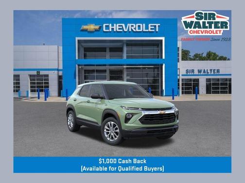 Green 2026 Chevrolet Trailblazer LS