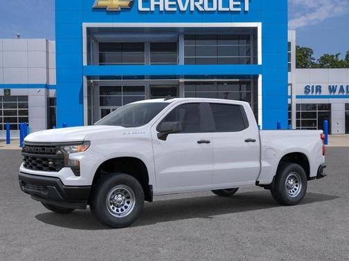 Summit White 2026 Chevrolet Silverado 1500 WT