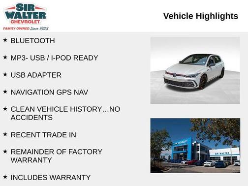 2023 Volkswagen Golf GTI 2.0T 40th Anniversary Edition