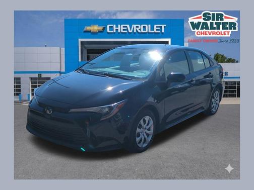 Midnight Black Metallic 2025 Toyota Corolla LE