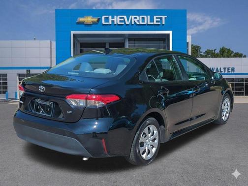 Midnight Black Metallic 2025 Toyota Corolla LE