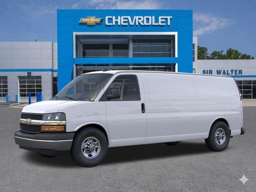 Summit White 2026 Chevrolet Express 3500 Work Van
