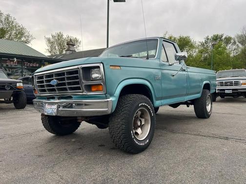 Light Green 1983 Ford Pickup Truck Base