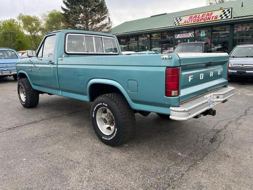 Light Green 1983 Ford Pickup Truck Base