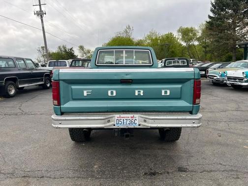 Light Green 1983 Ford Pickup Truck Base