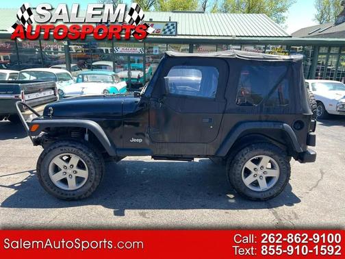 Black Clear Coat 1998 Jeep Wrangler SE
