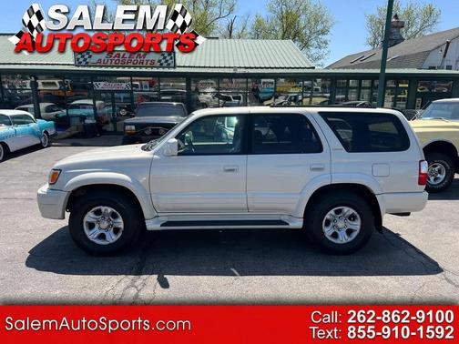 White 2002 Toyota 4Runner Limited