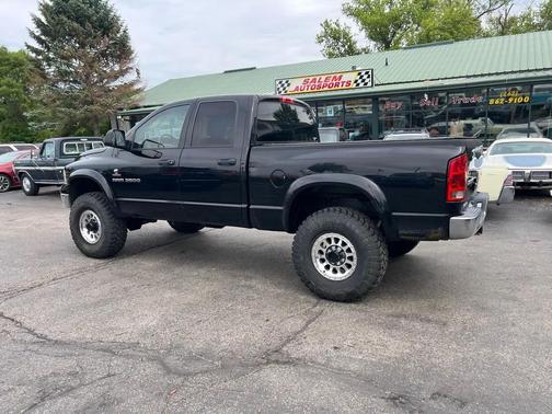 Black 2003 Dodge Ram 2500 SLT Quad Cab
