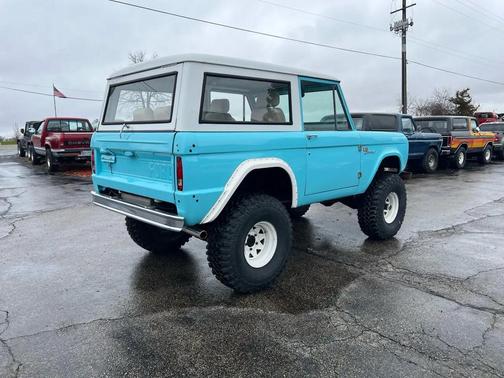 Light Blue 1971 Ford Bronco 4WD