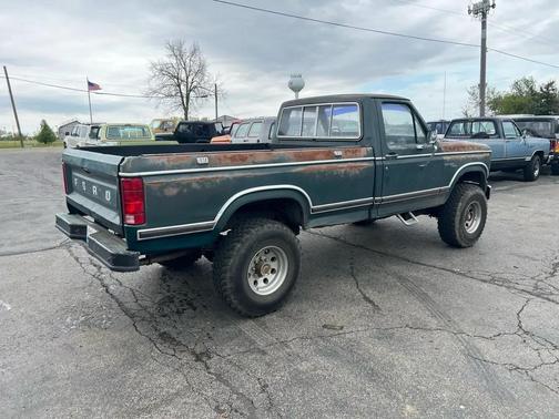 Green 1981 Ford Pickup Truck Base