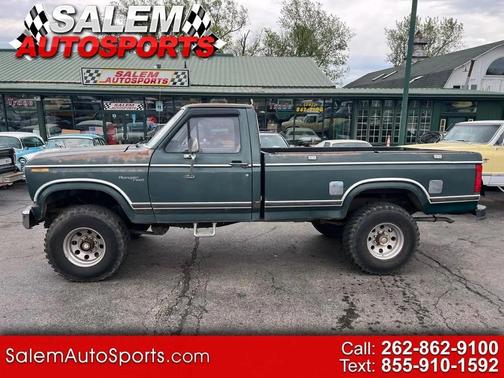 Green 1981 Ford Pickup Truck Base