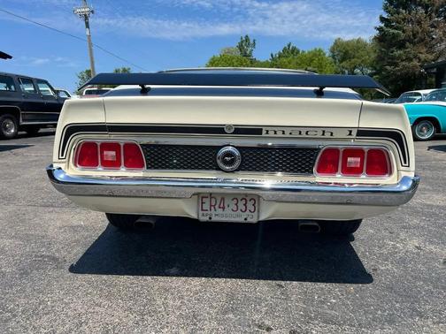White 1973 Ford Mustang Base
