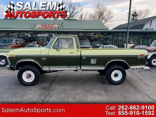 1975 Ford F-250 Highboy Regular Cab Ranger 4WD