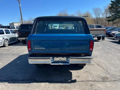 Blue 1979 Ford Bronco Custom 4WD