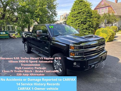 Black 2019 Chevrolet Silverado 2500 High Country