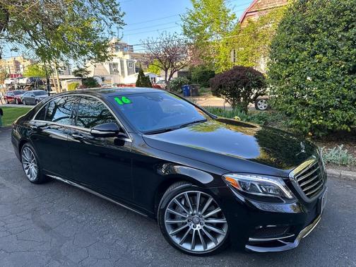 Black 2016 Mercedes-Benz S-Class 4MATIC