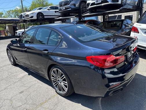 Carbon Black Metallic 2018 BMW M550 i Xdrive