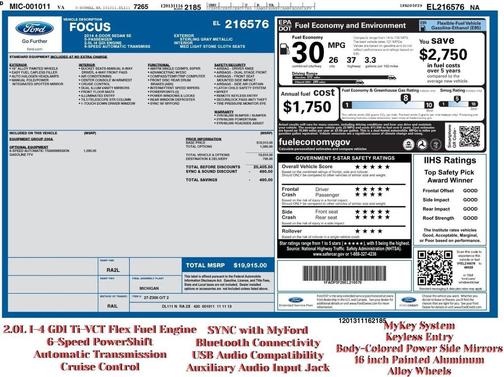 2014 Ford Focus SE