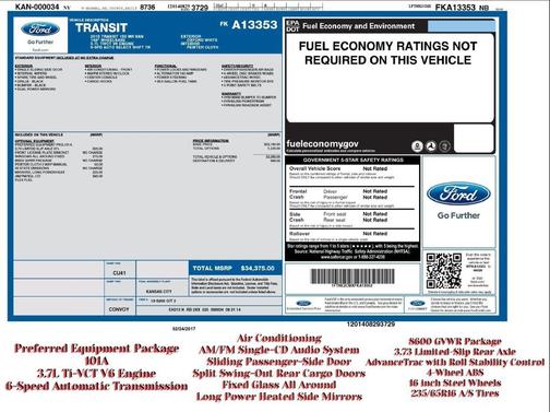 2015 Ford Transit-150 Base