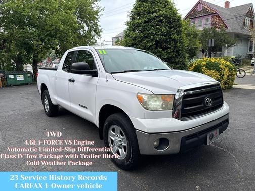 Super White 2011 Toyota Tundra Grade