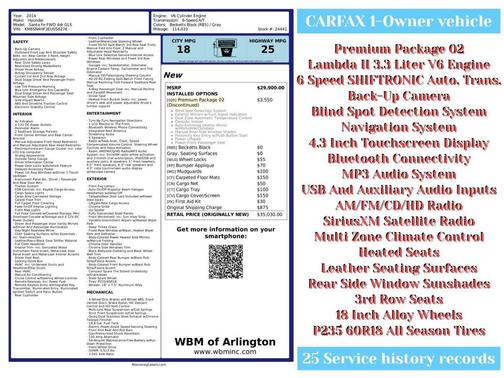 2014 Hyundai SANTA FE GLS