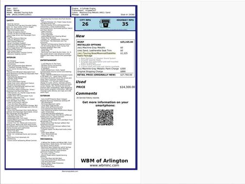 2017 Mazda Mazda6 Touring