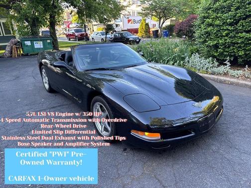 Black 2003 Chevrolet Corvette Base