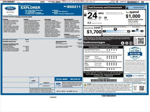 2021 Ford Explorer Limited