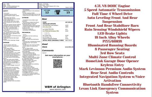 2006 Lexus LX 470 Base