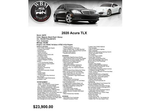 2020 Acura TLX FWD