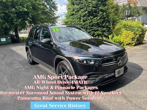 Night Black 2023 Mercedes-Benz EQB 300 4MATIC