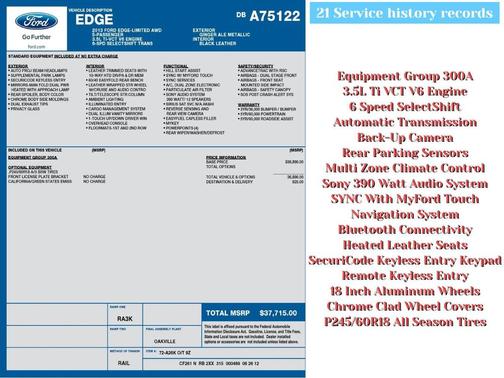 2013 Ford Edge Limited