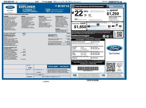 2017 Ford Explorer XLT