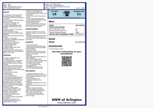 2012 Acura MDX 3.7L Technology