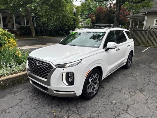 Hyper White 2022 Hyundai PALISADE Calligraphy